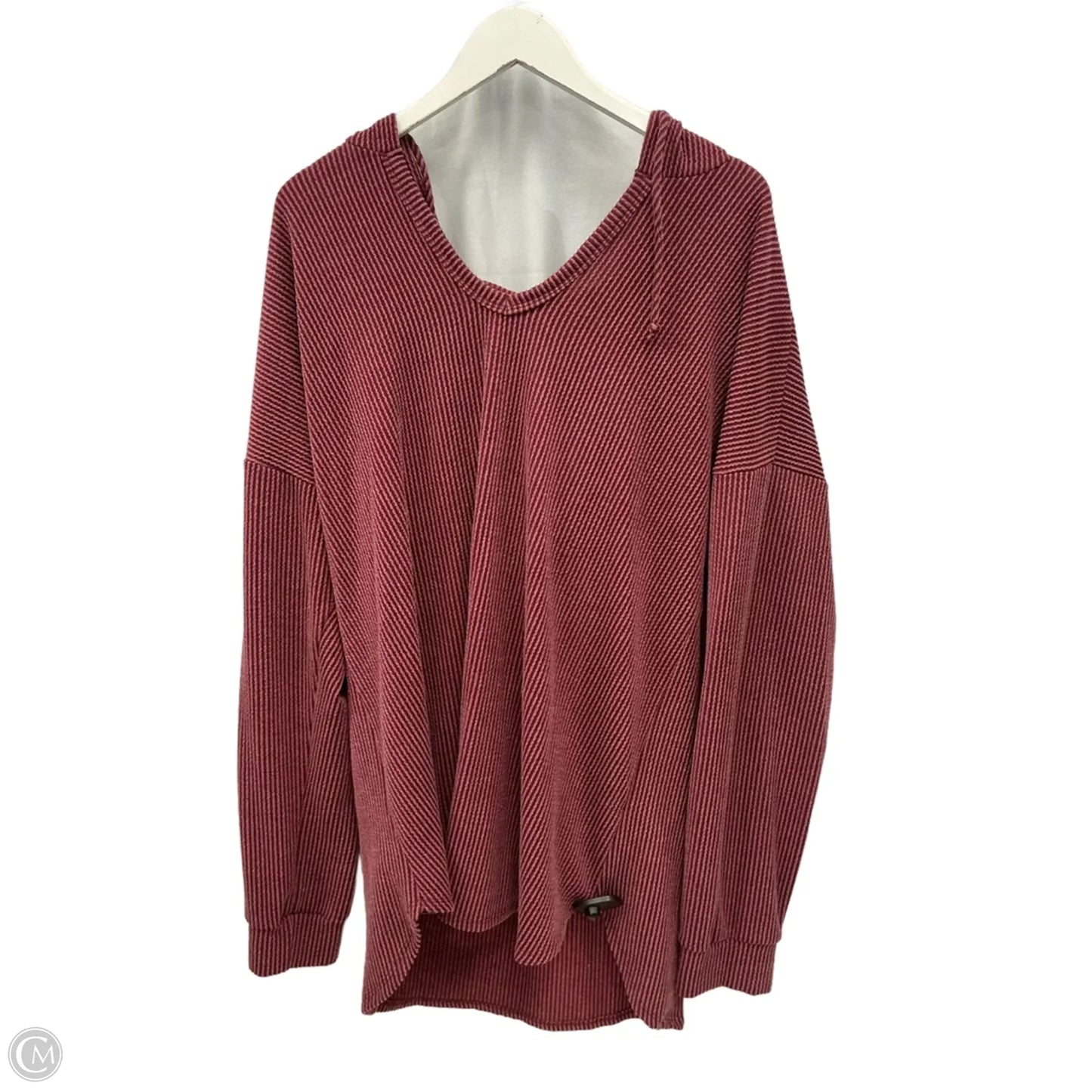 Top Long Sleeve By Heimish Usa In Red, Size: 3x
