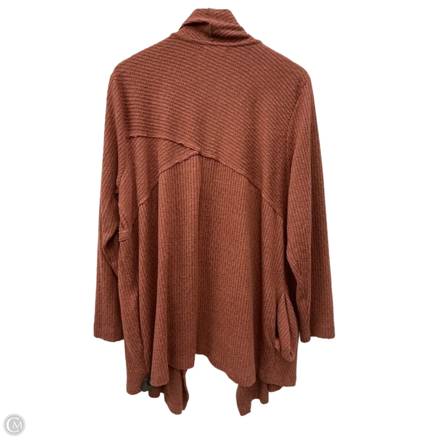 Cardigan By Maurices In Peach, Size: 2x