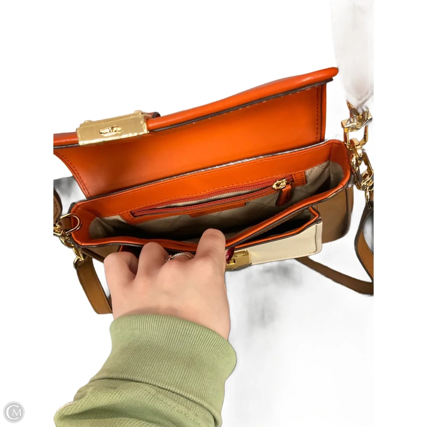 Handbag Designer By Michael Kors, Size: Medium