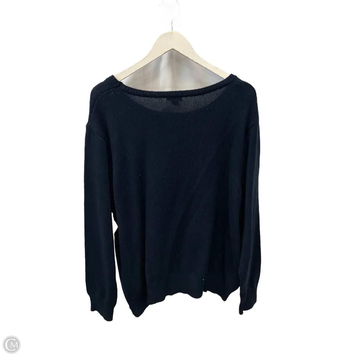 Sweater By Falls Creek In Navy, Size: 3x
