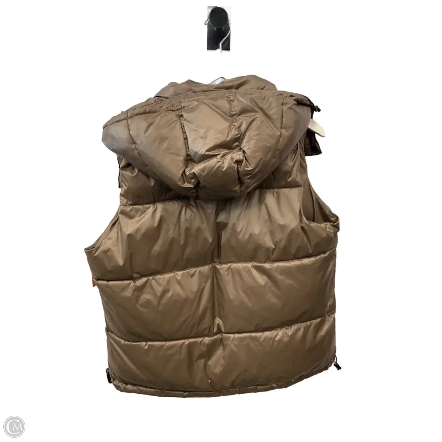 Vest Puffer & Quilted By Sanctuary In Taupe, Size: L