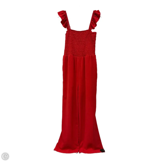 Jumpsuit By Cme In Red, Size: M