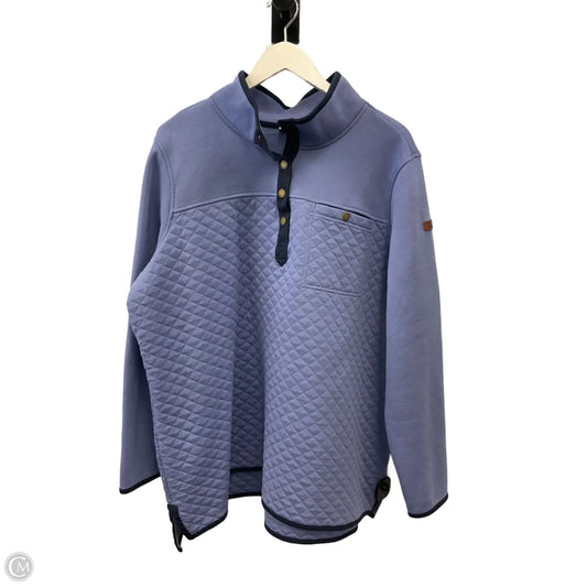 Sweatshirt Collar By L.l. Bean In Purple, Size: 3x