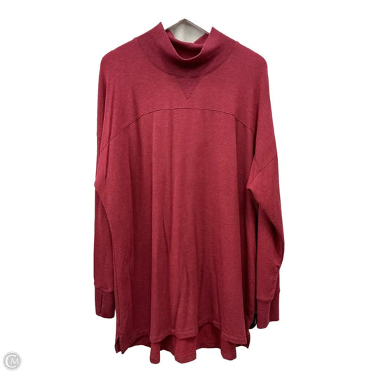 Top Long Sleeve By L.l. Bean In Pink, Size: 3x