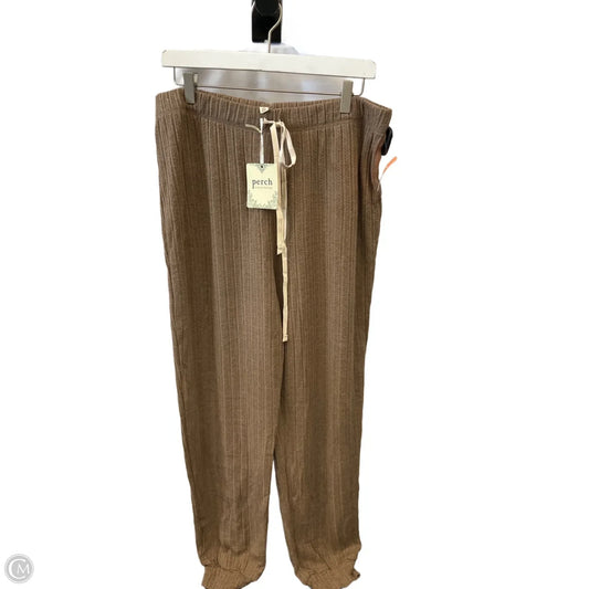 Pants Lounge By Blu Pepper In Brown, Size: 2x