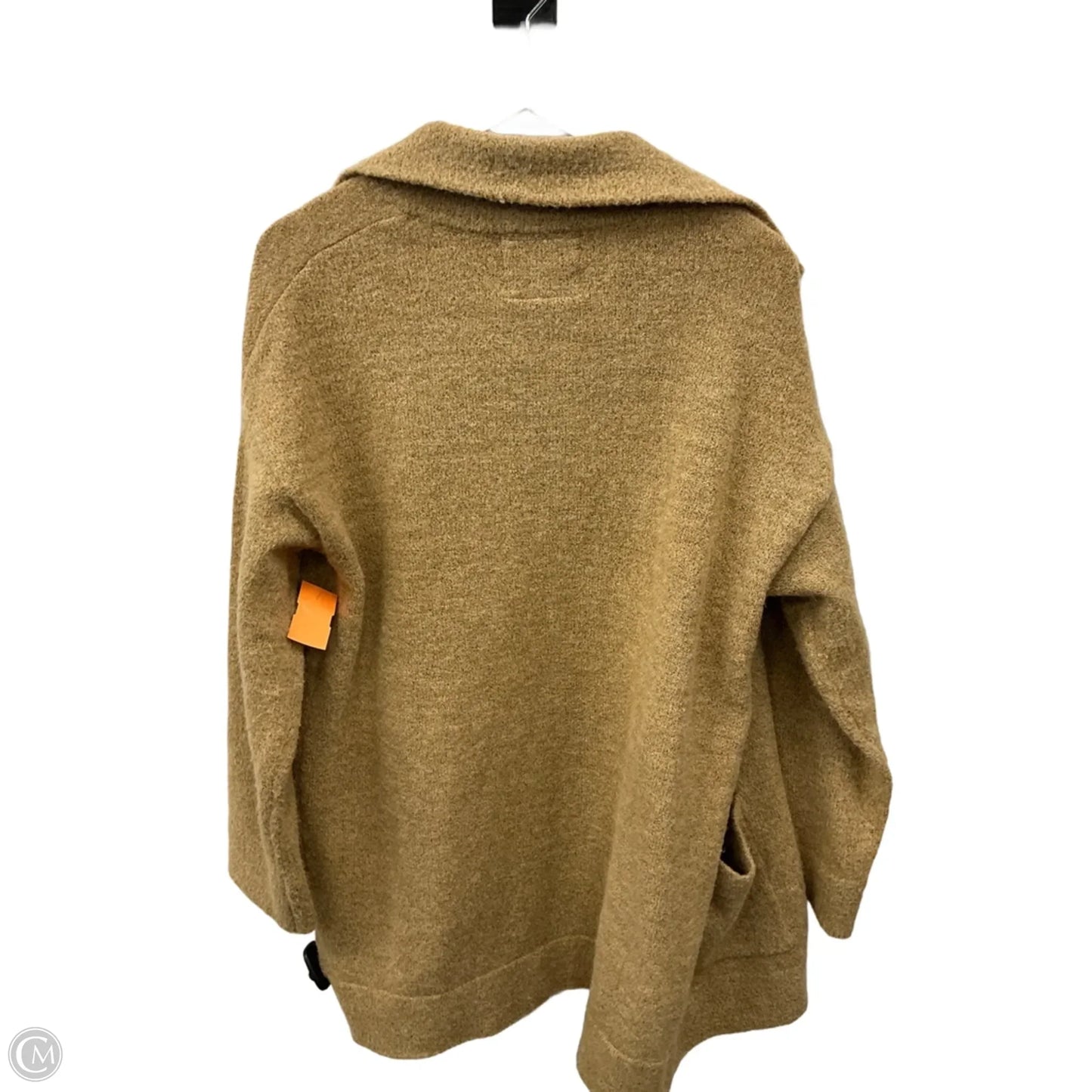 Sweater Cardigan By Thread And Supply In Tan, Size: M