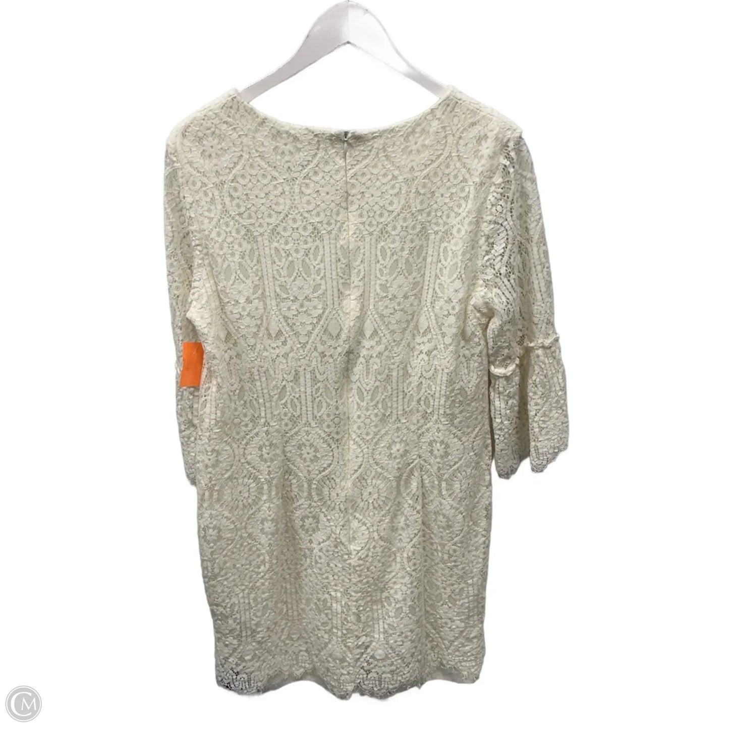 Dress Casual Midi By Ronnie Nicole In Ivory, Size: Xl