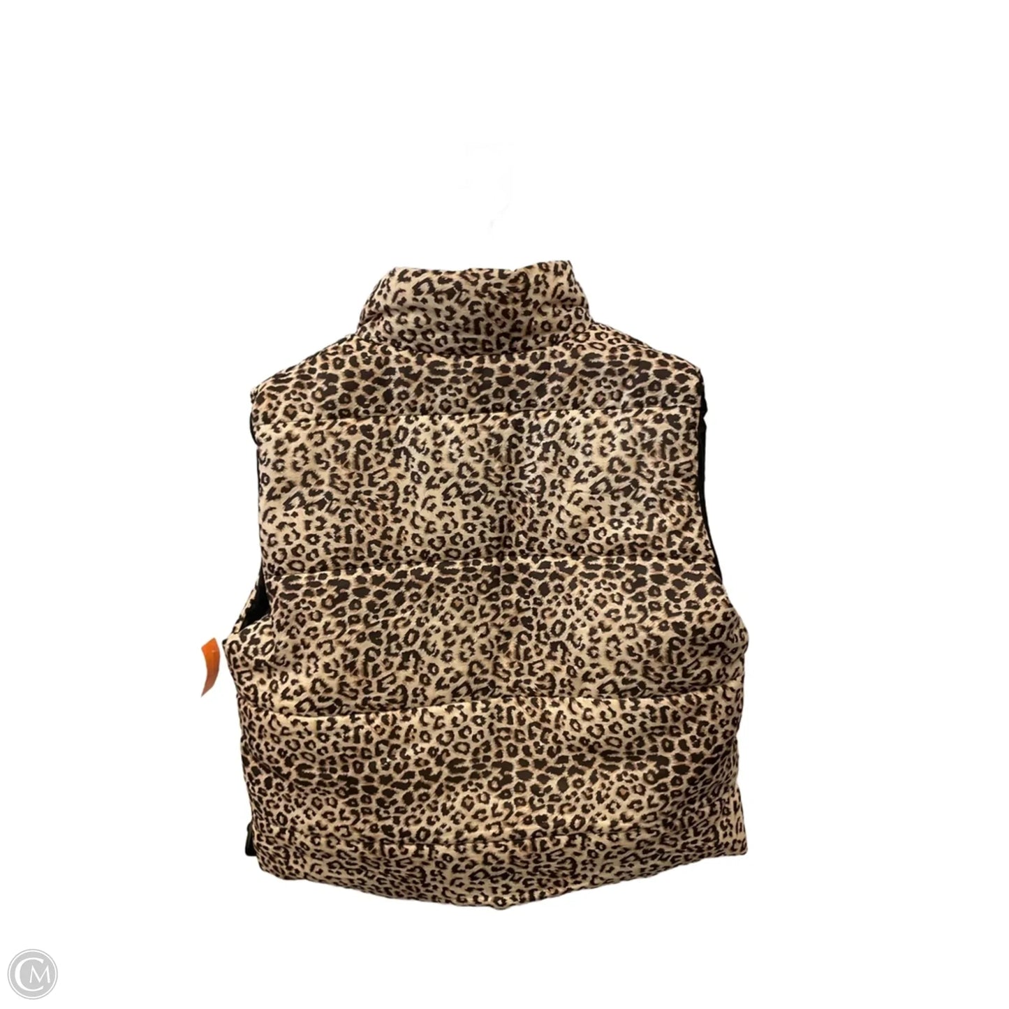 Vest Puffer & Quilted By Shein In Animal Print, Size: Xl