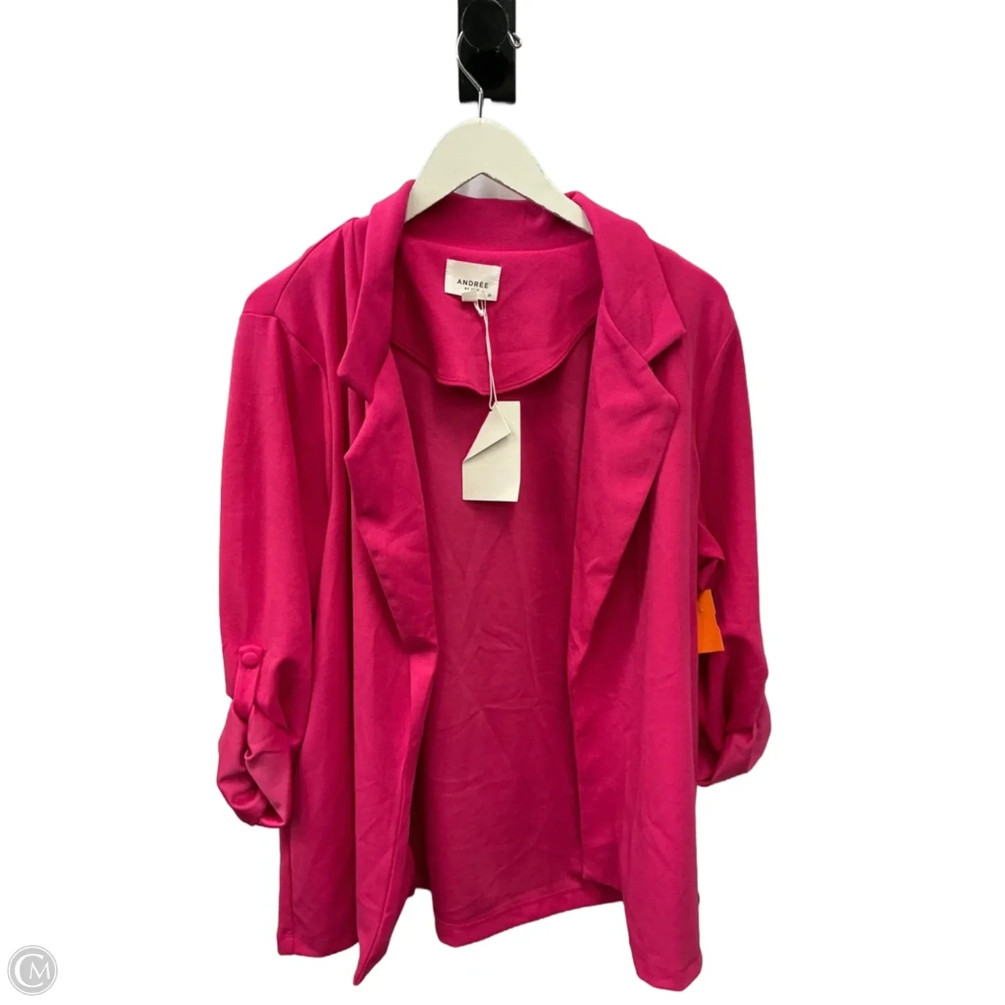 Cardigan By Andree By Unit In Pink, Size: 1x