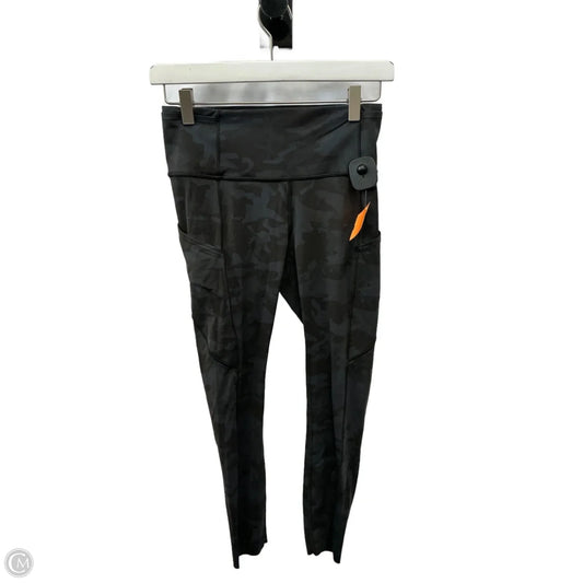 Athletic Leggings By Lululemon In Grey, Size: S