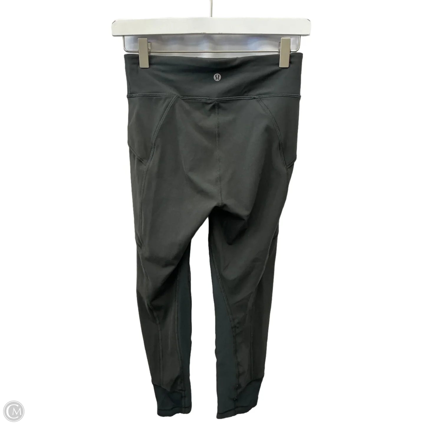 Athletic Leggings By Lululemon In Grey, Size: S