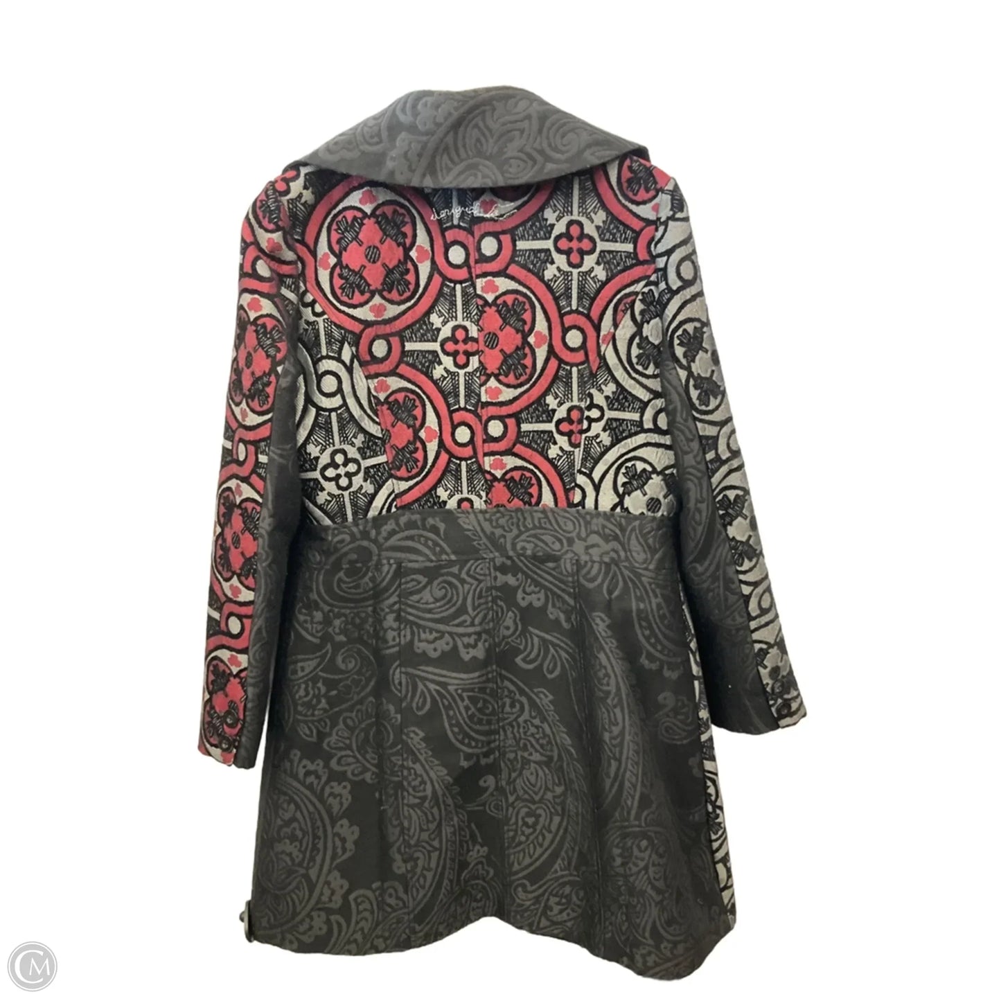 Coat Other By Desigual In Black & Red, Size: L