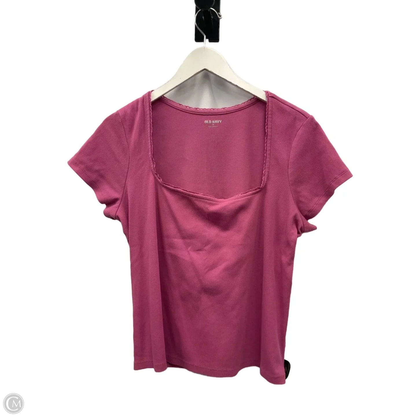 Top Short Sleeve By Old Navy In Pink, Size: 2x