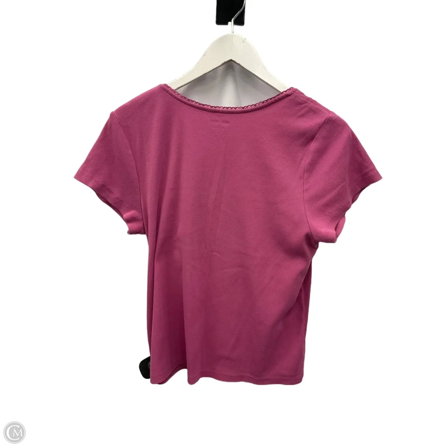 Top Short Sleeve By Old Navy In Pink, Size: 2x