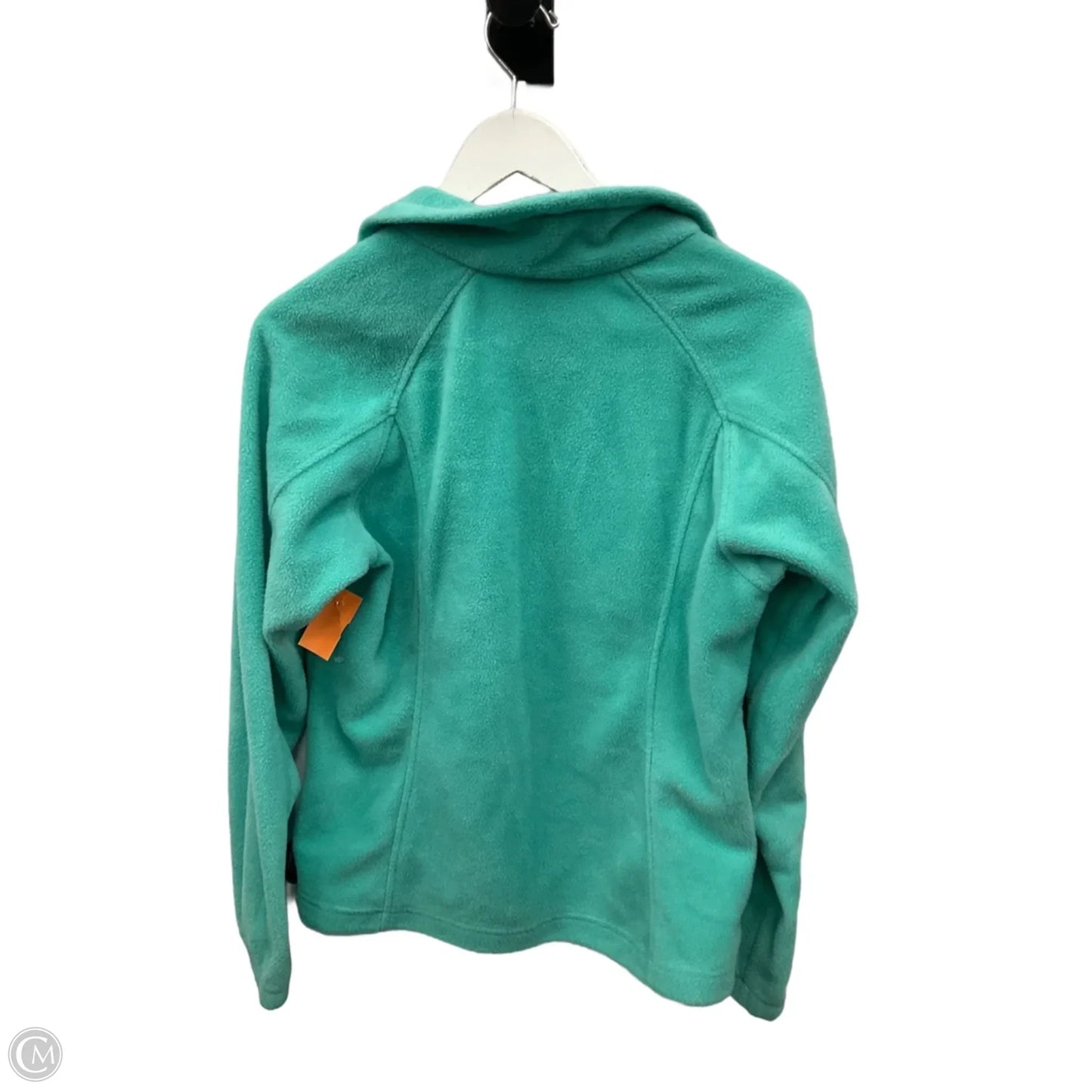Jacket Fleece By Columbia In Green, Size: M