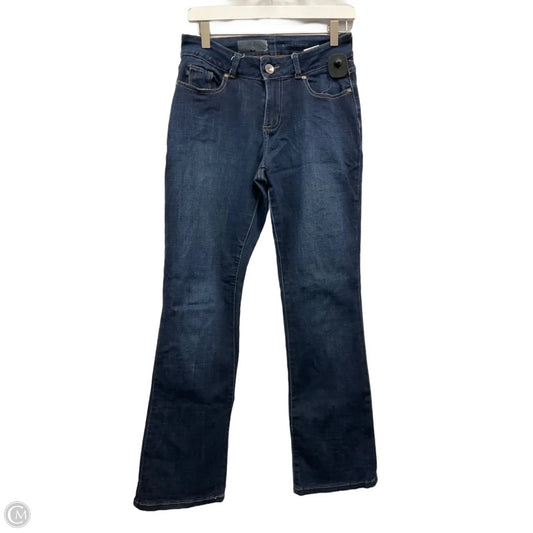 Jeans Boot Cut By Lee In Blue Denim, Size: 4