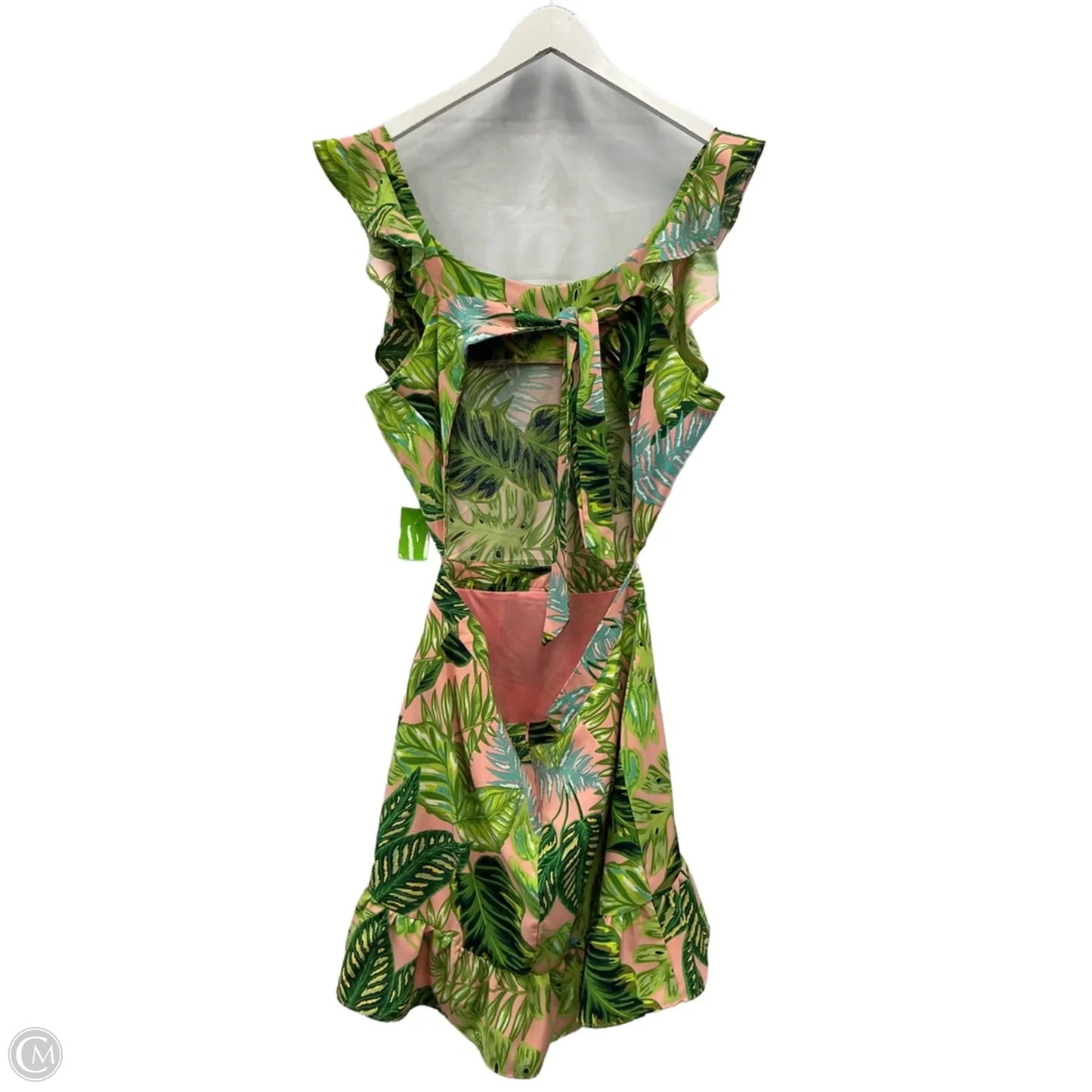 Dress Casual Short By Milk & Honey In Tropical Print, Size: S