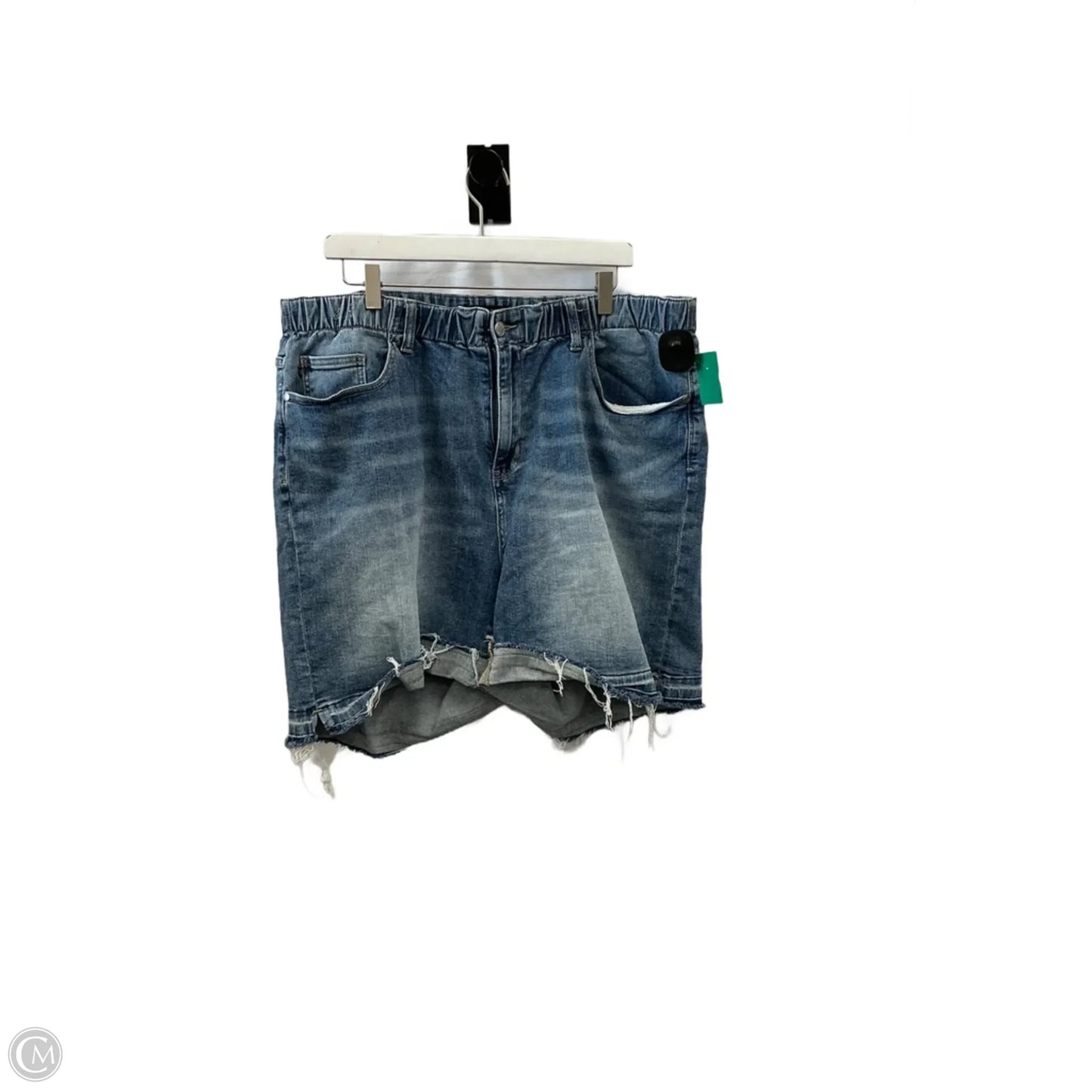 Shorts By Judy Blue In Blue Denim, Size: 22