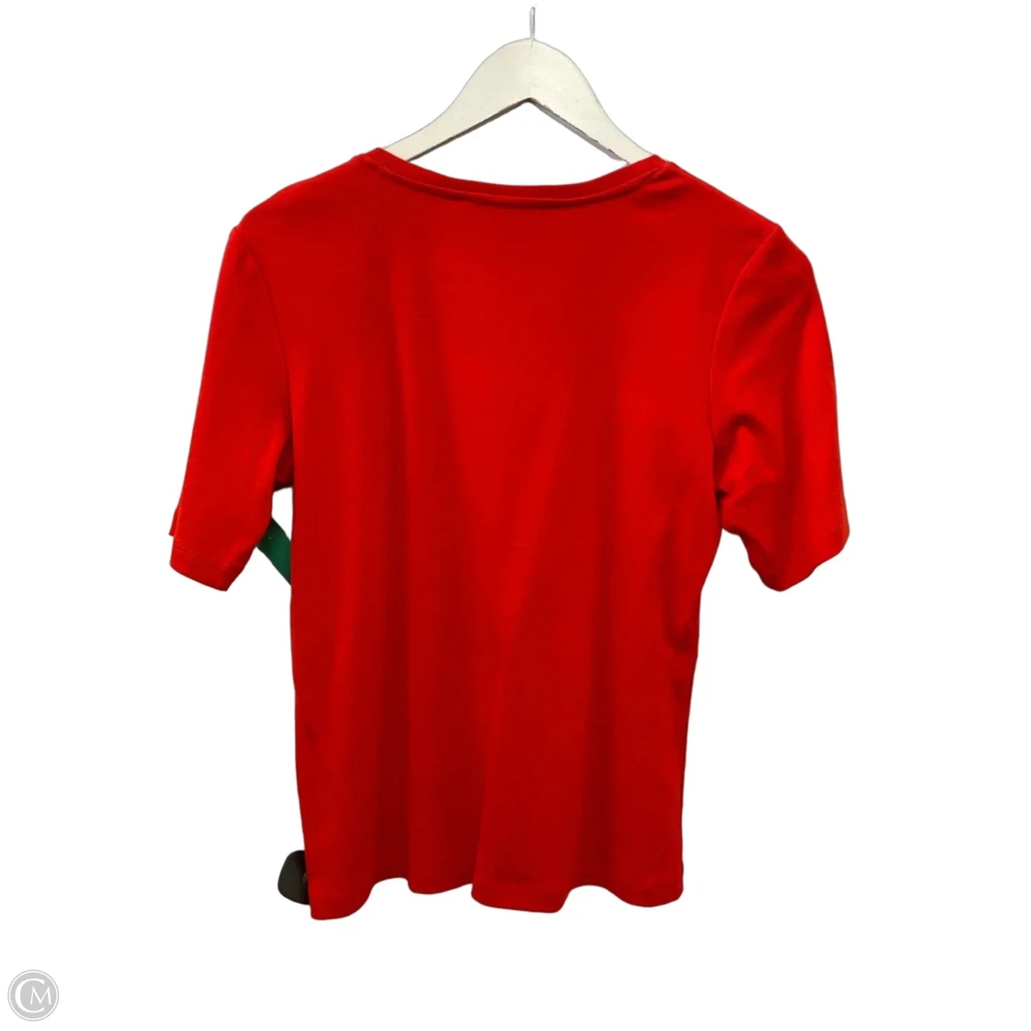 Top Short Sleeve Basic By Peck And Peck In Red, Size: M