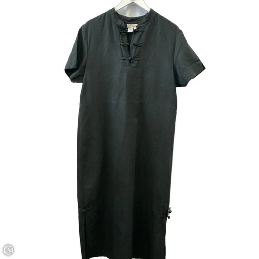 Dress Casual Maxi By Coldwater Creek In Black, Size: L