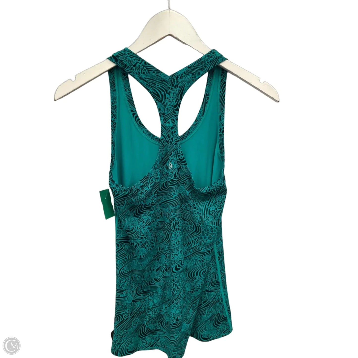 Athletic Tank Top By Lululemon In Green, Size: S
