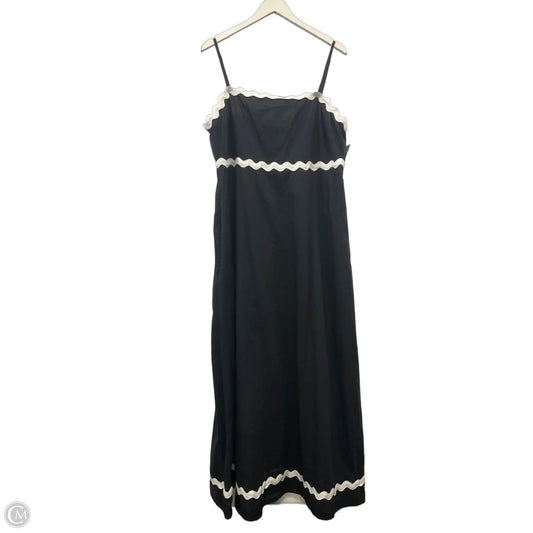 Dress Casual Maxi By Loft In Black, Size: Xl