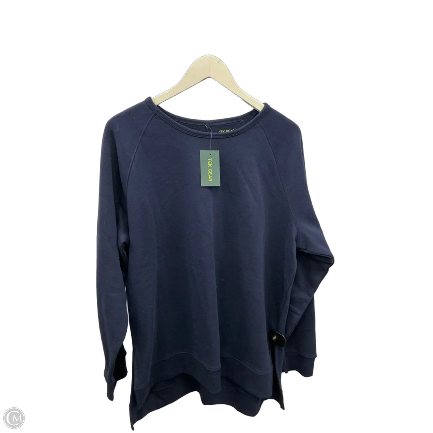 Sweatshirt Crewneck By Tek Gear In Navy, Size: Xl