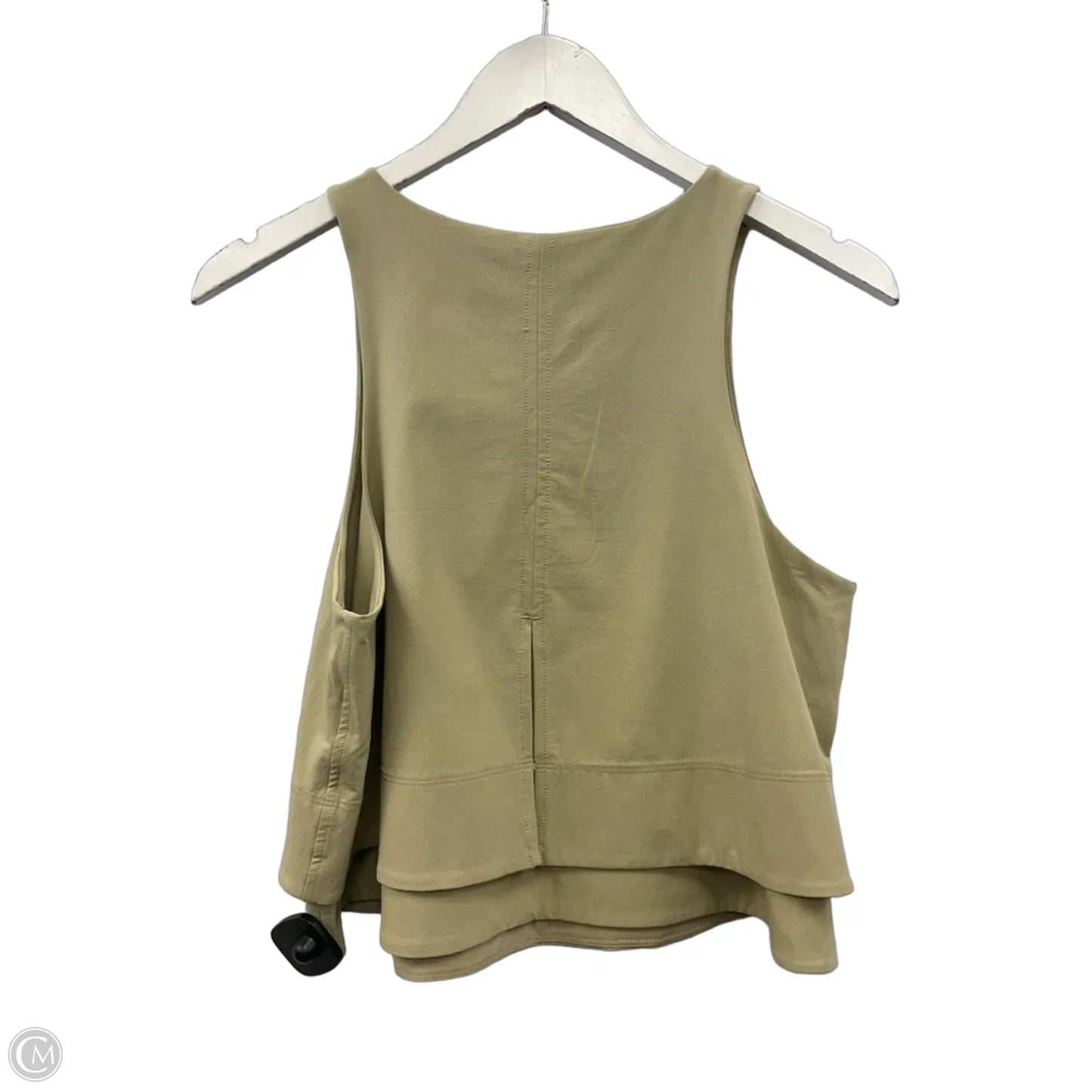 Athletic Tank Top By Lululemon In Tan, Size: S