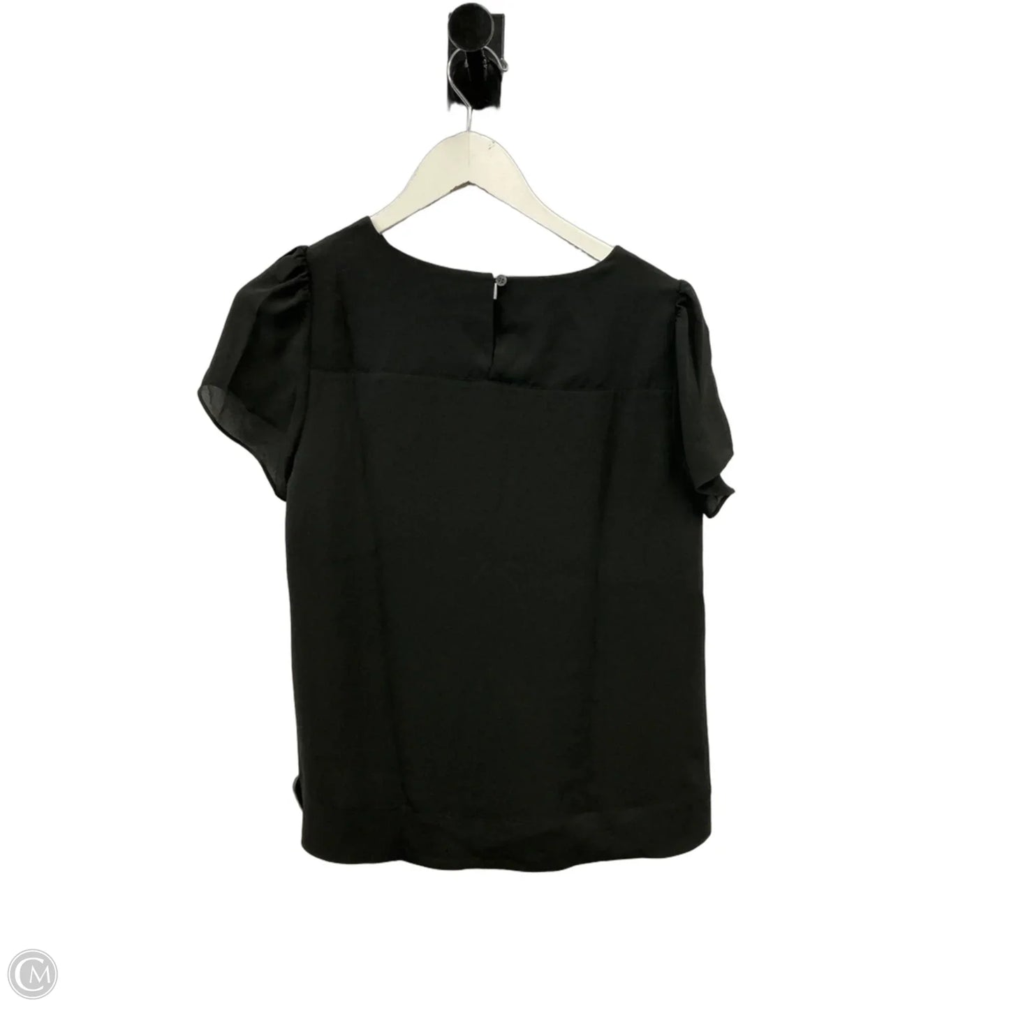 Top Short Sleeve By J. Crew In Black, Size: Xs