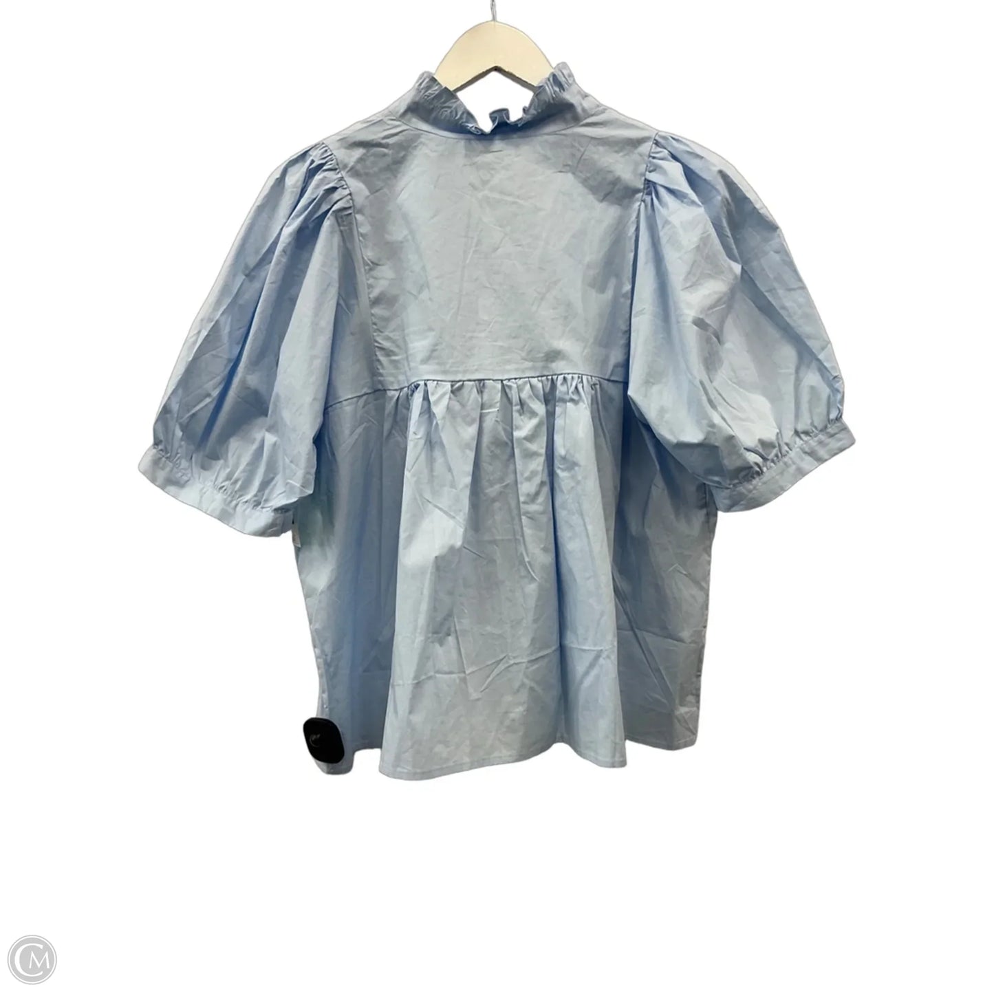 Top Short Sleeve By Clothes Mentor In Blue, Size: S