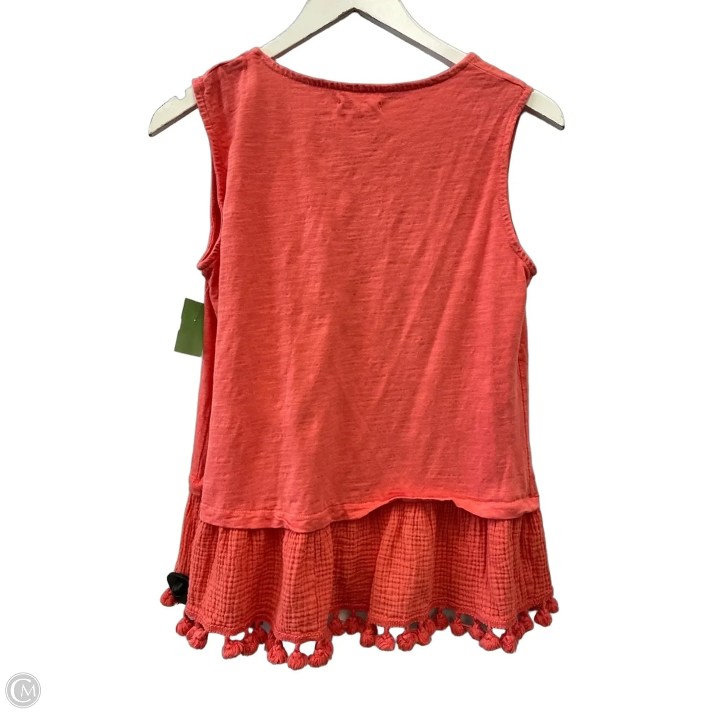 Top Sleeveless By Heimish Usa In Orange, Size: M