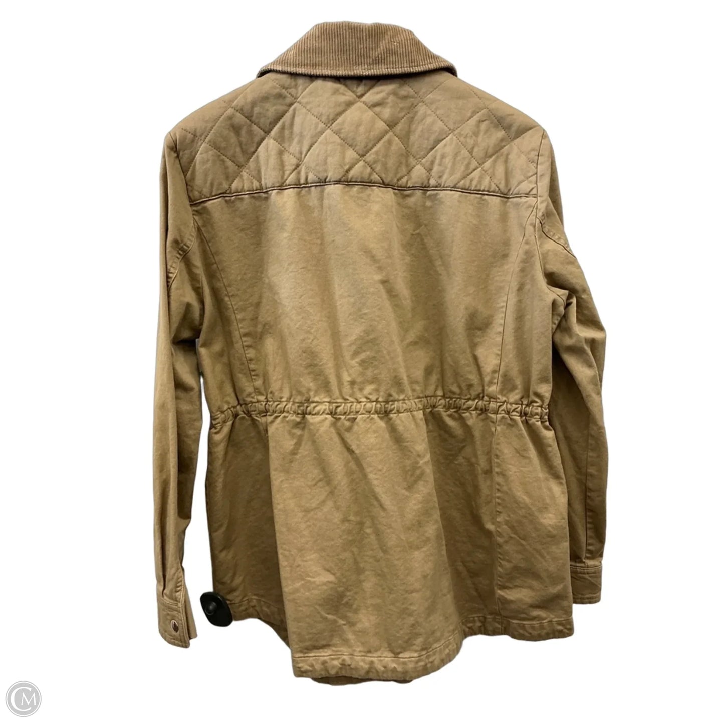 Jacket Utility By Loft In Beige, Size: M