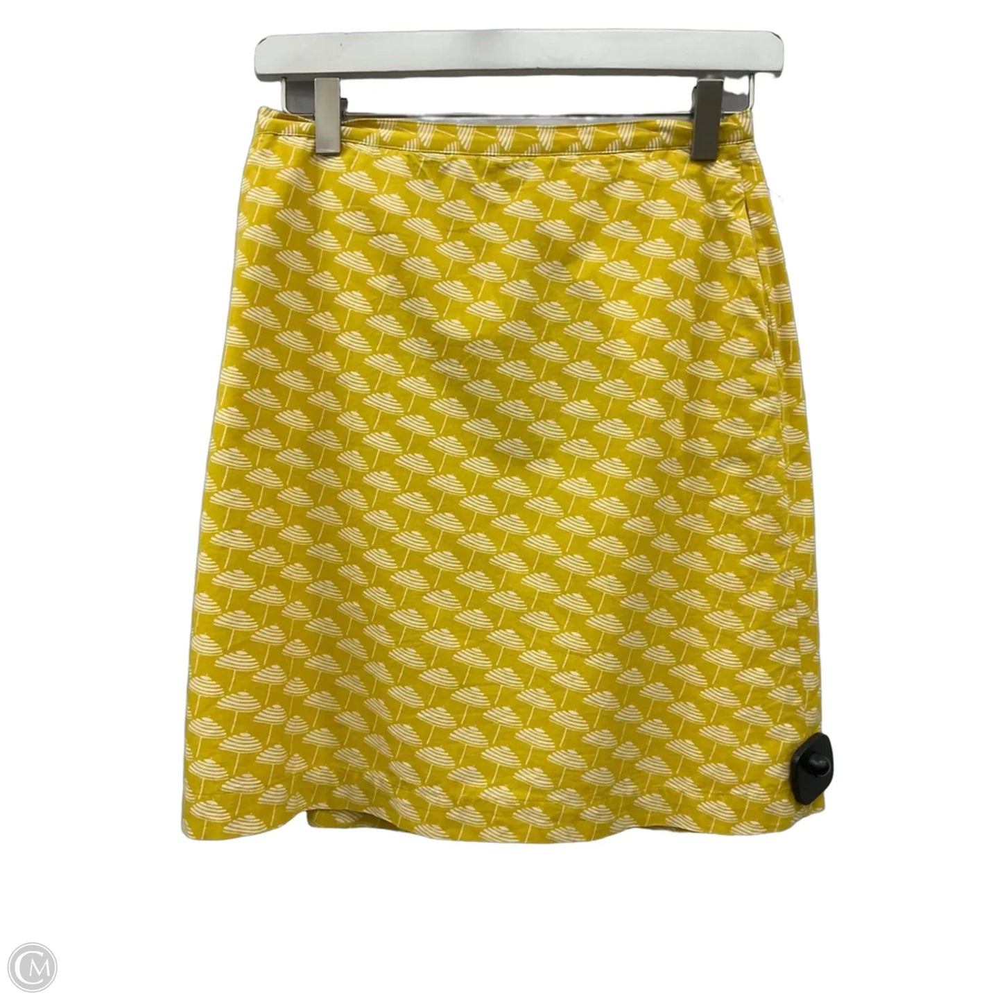 Skirt Mini & Short By Boden In Yellow, Size: 2