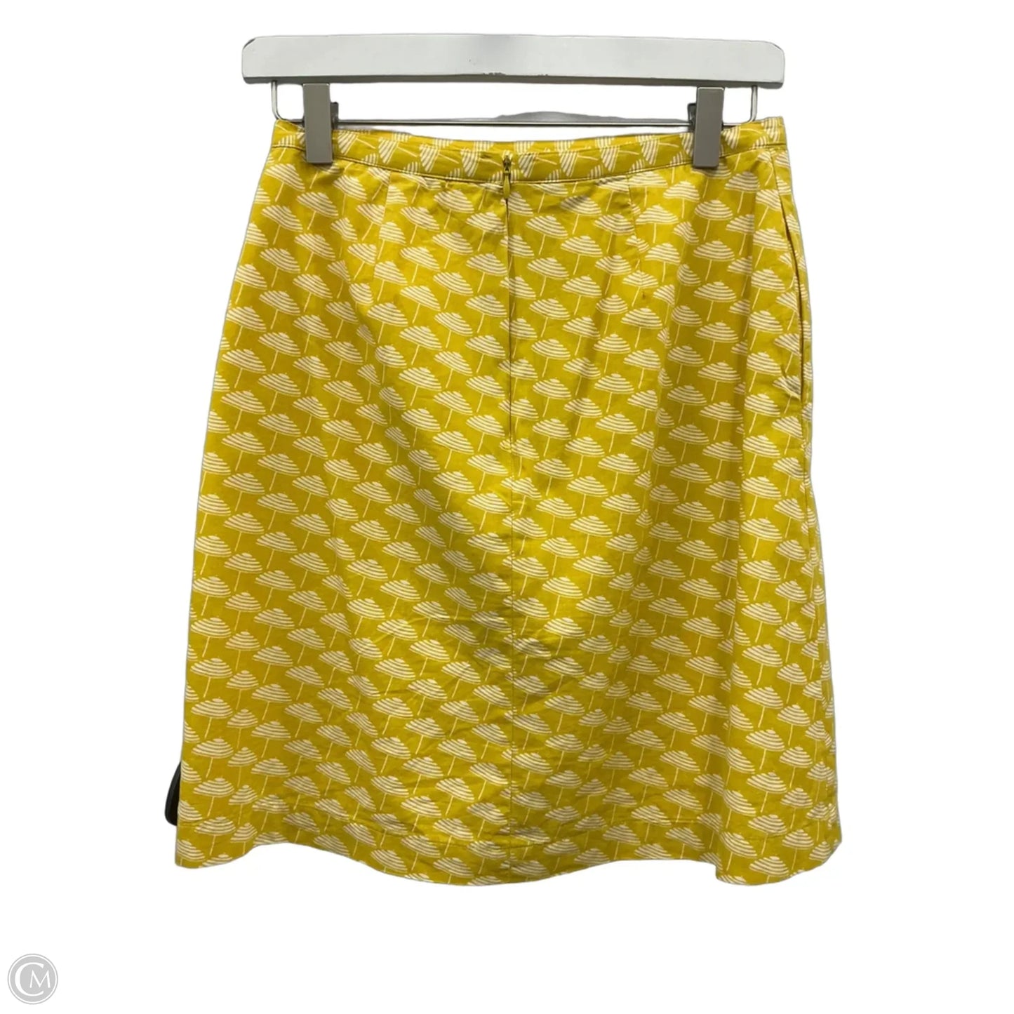 Skirt Mini & Short By Boden In Yellow, Size: 2