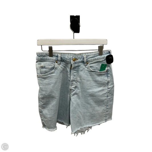 Shorts By H&m In Blue Denim, Size: 8