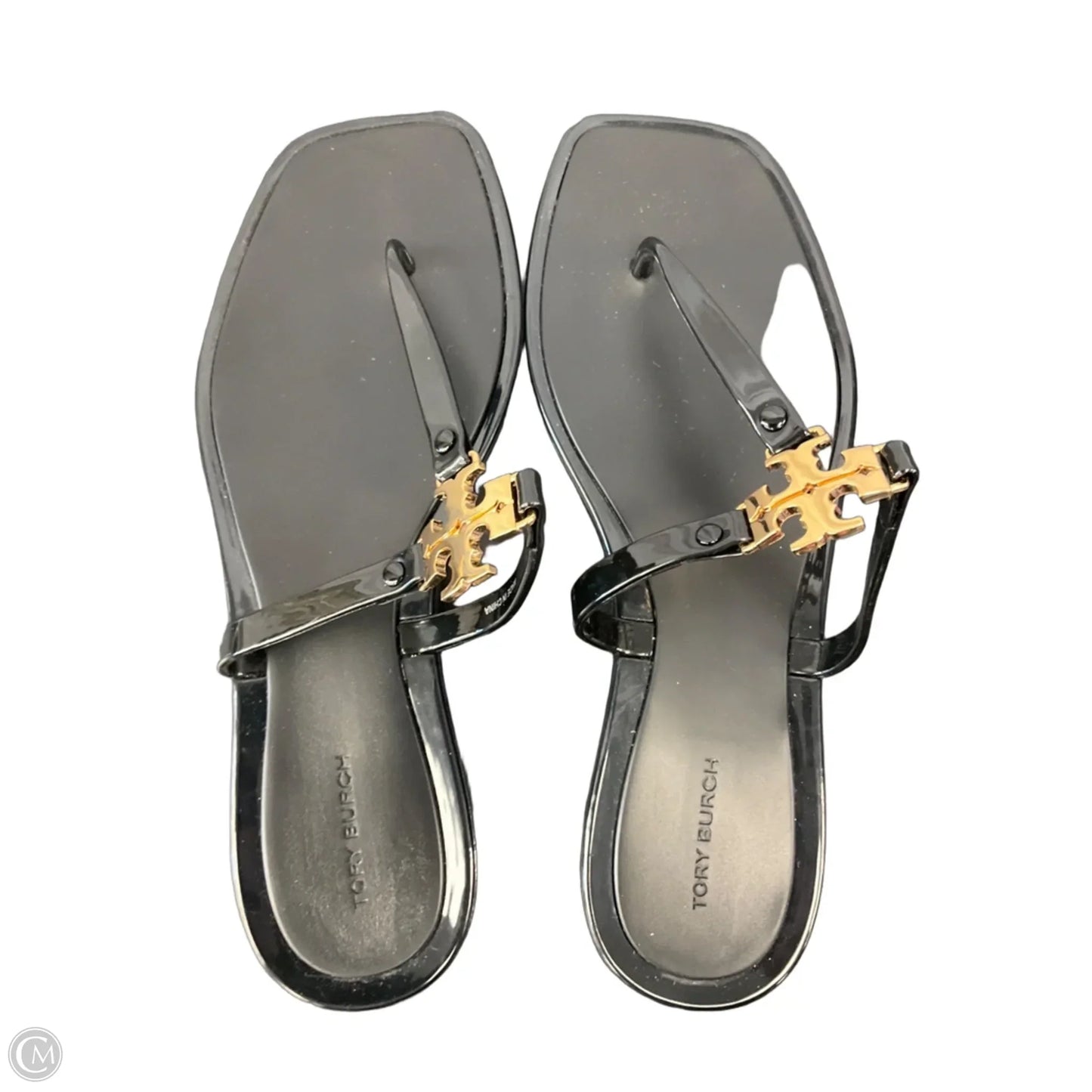 Sandals Designer By Tory Burch In Black, Size: 7