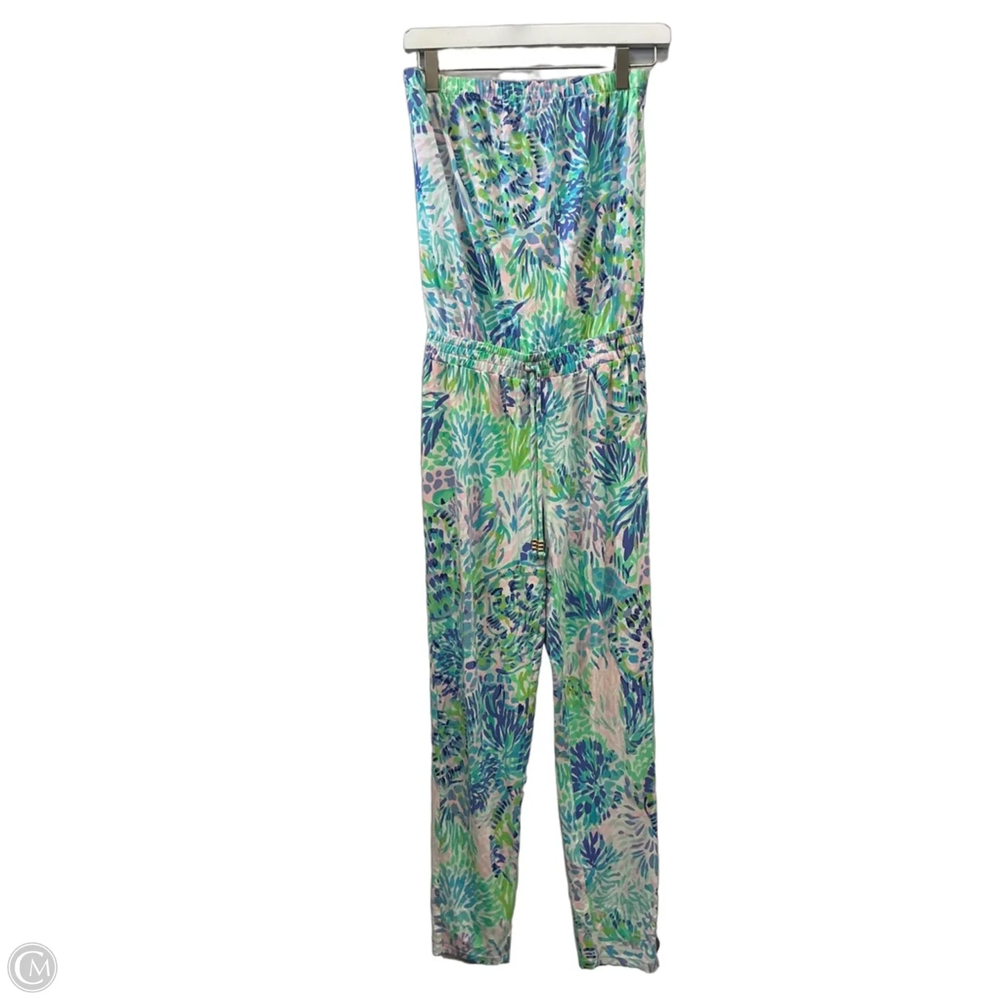 Jumpsuit By Lilly Pulitzer In Green & Purple, Size: Xs