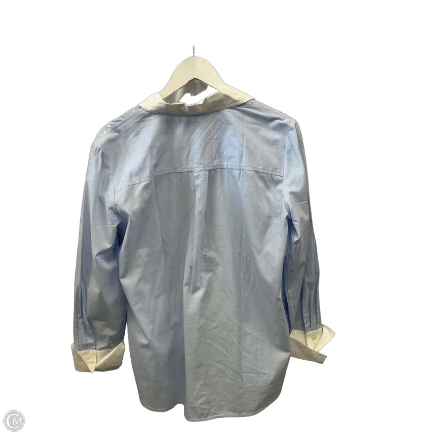 Top Long Sleeve By Loft In Blue, Size: M
