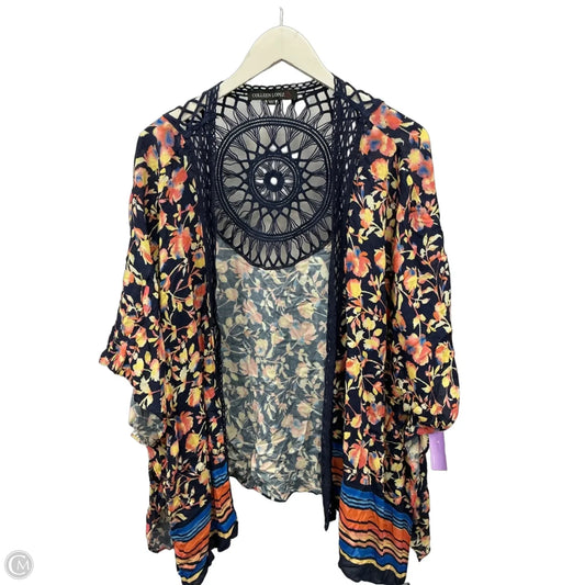 Kimono By Colleen Lopez In Blue, Size: Xs