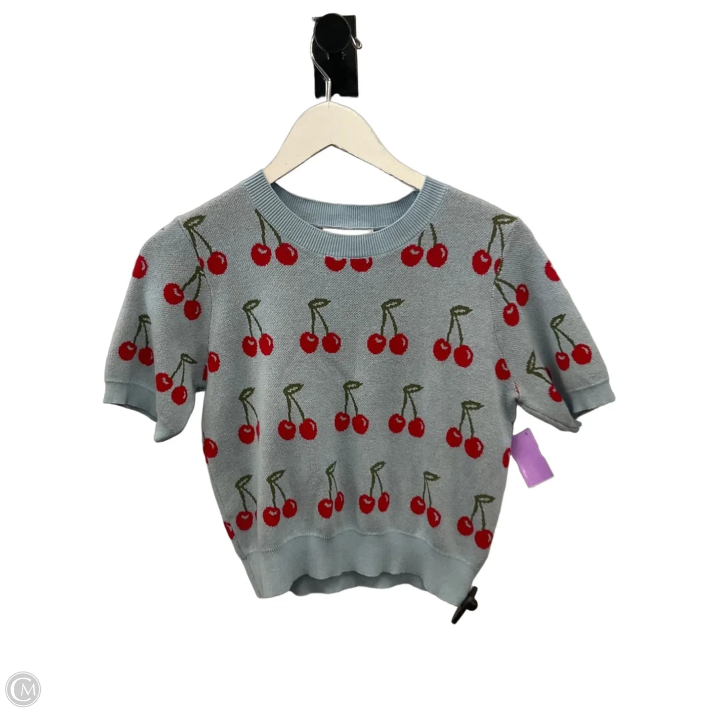 Top Short Sleeve By Pinch In Blue, Size: S