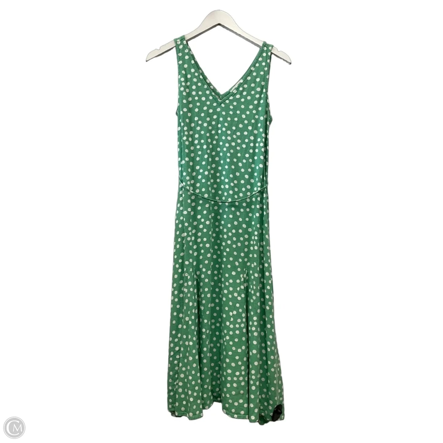 Dress Casual Midi By Loft In Green, Size: Xs