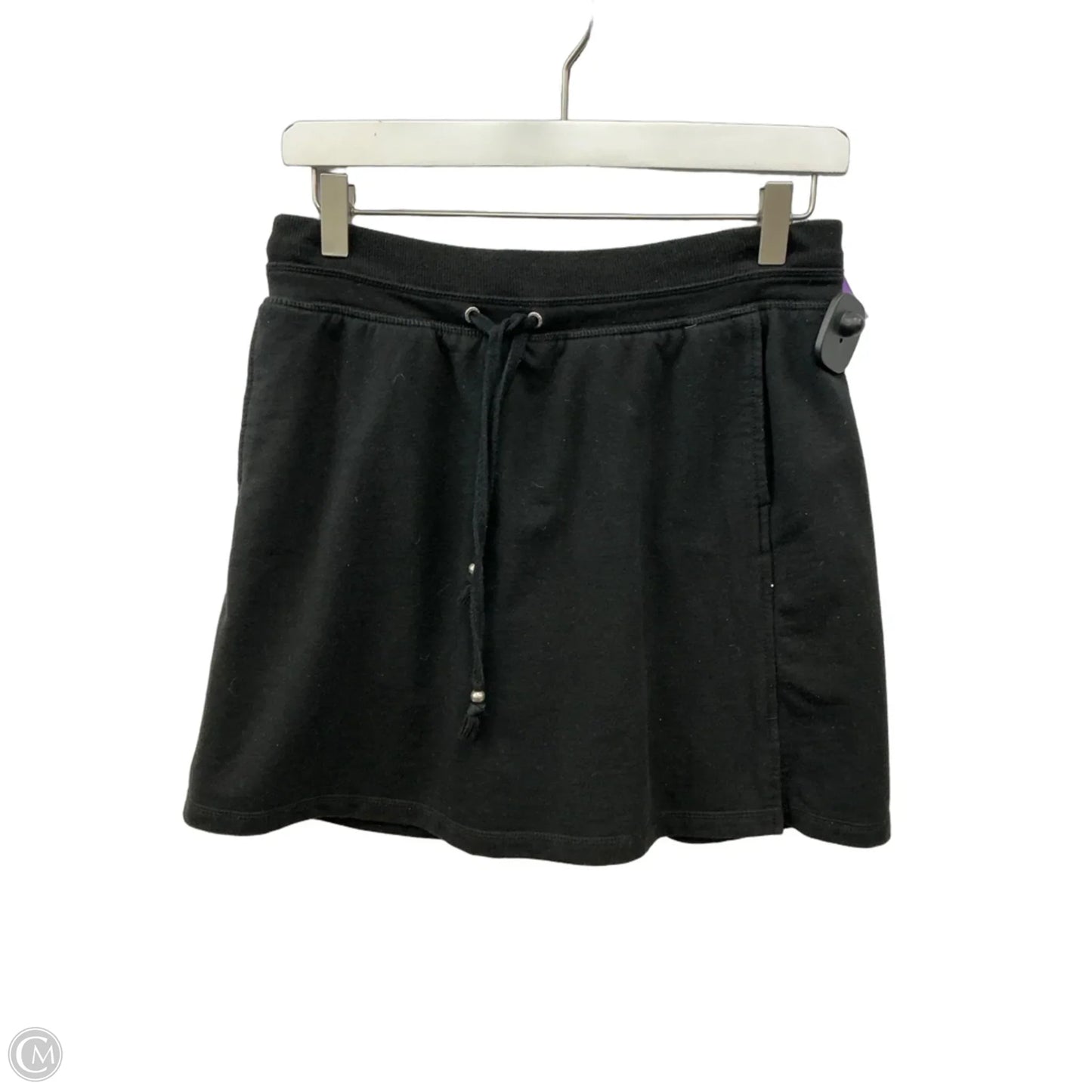 Athletic Skort By Green Tea In Black, Size: M