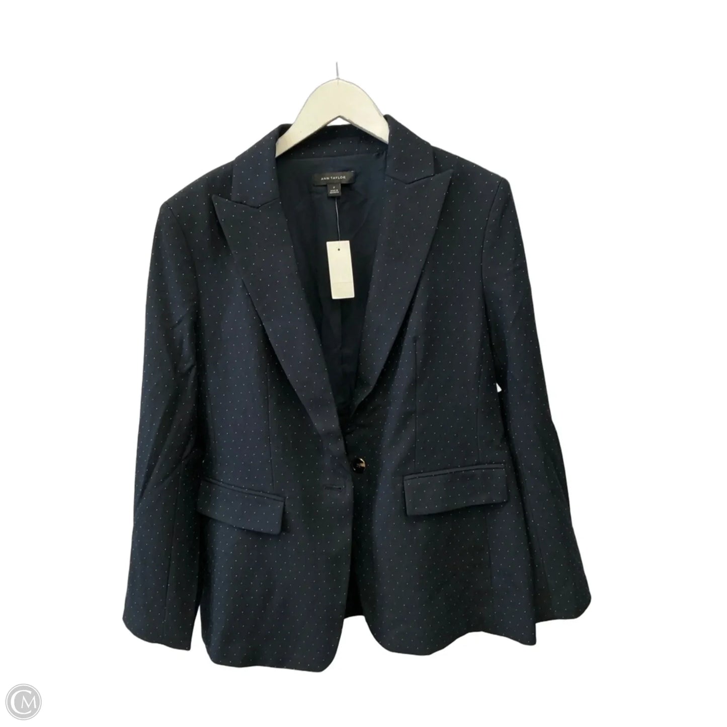 Blazer By Ann Taylor In Navy, Size: M