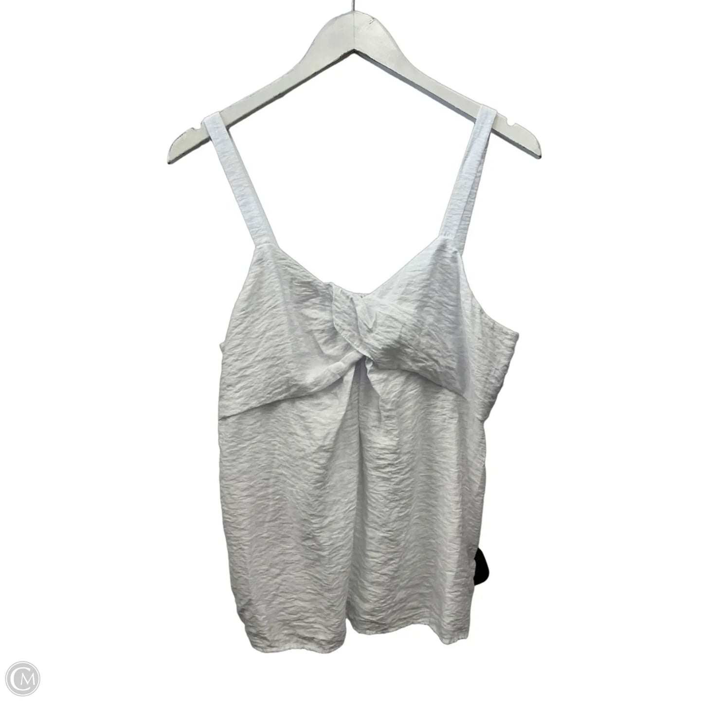 Top Sleeveless By Simply Vera In White, Size: M