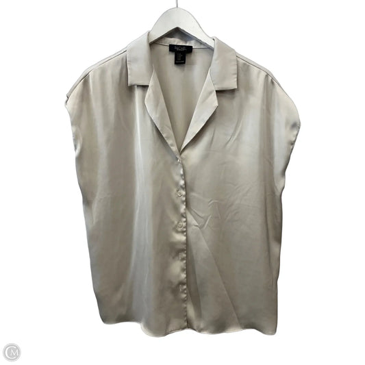 Top Short Sleeve By Rachel Roy In Cream, Size: M