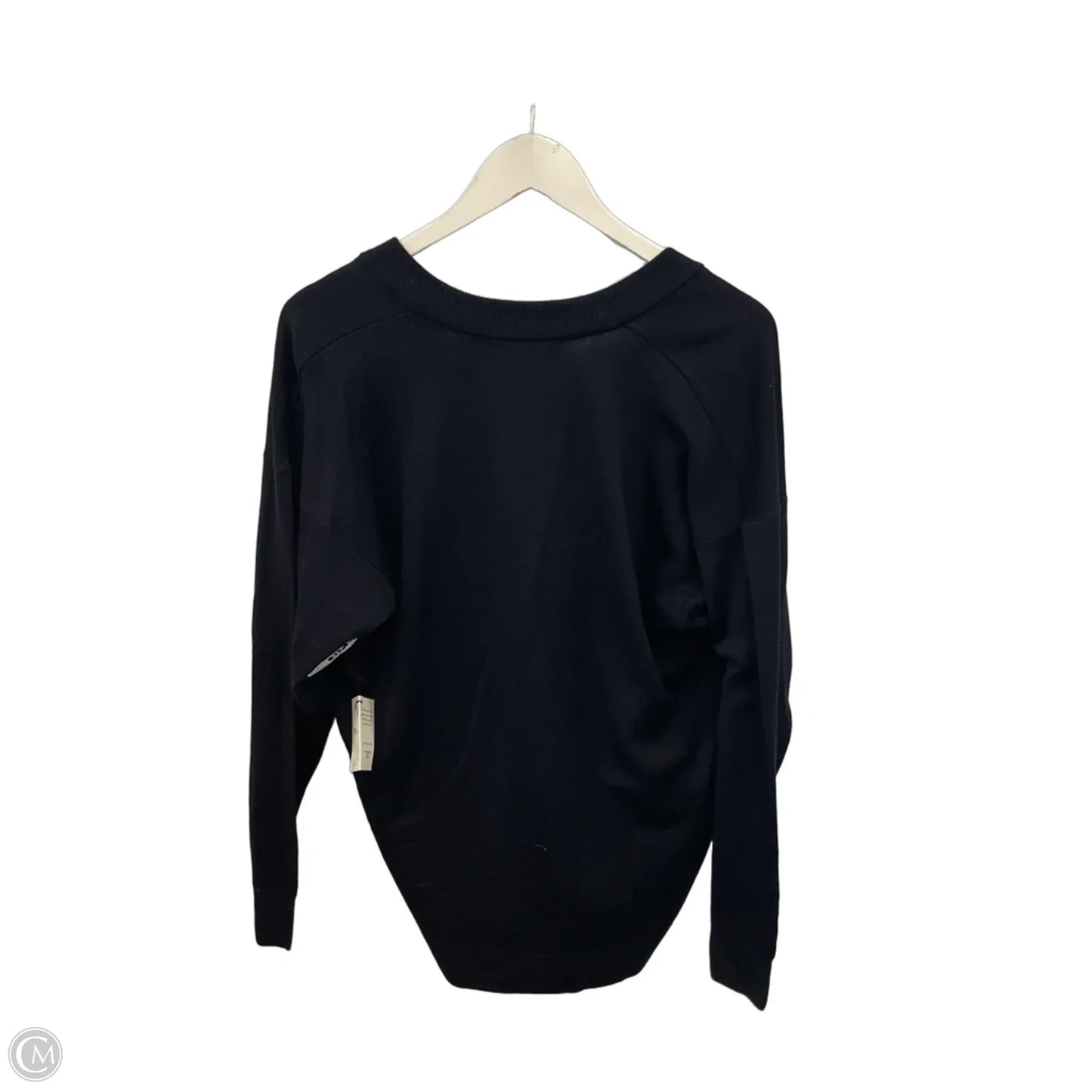 Sweater Cardigan By Clothes Mentor In Navy, Size: M