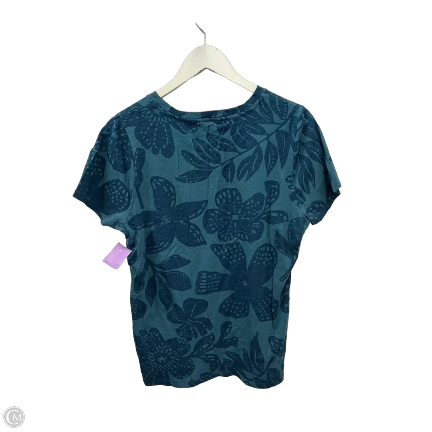 Top Short Sleeve By Sonoma In Blue, Size: M