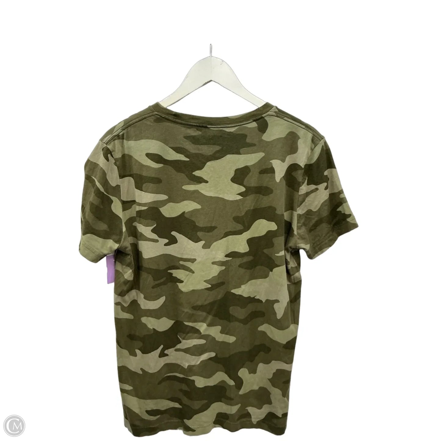 Top Short Sleeve By Pink In Green, Size: M