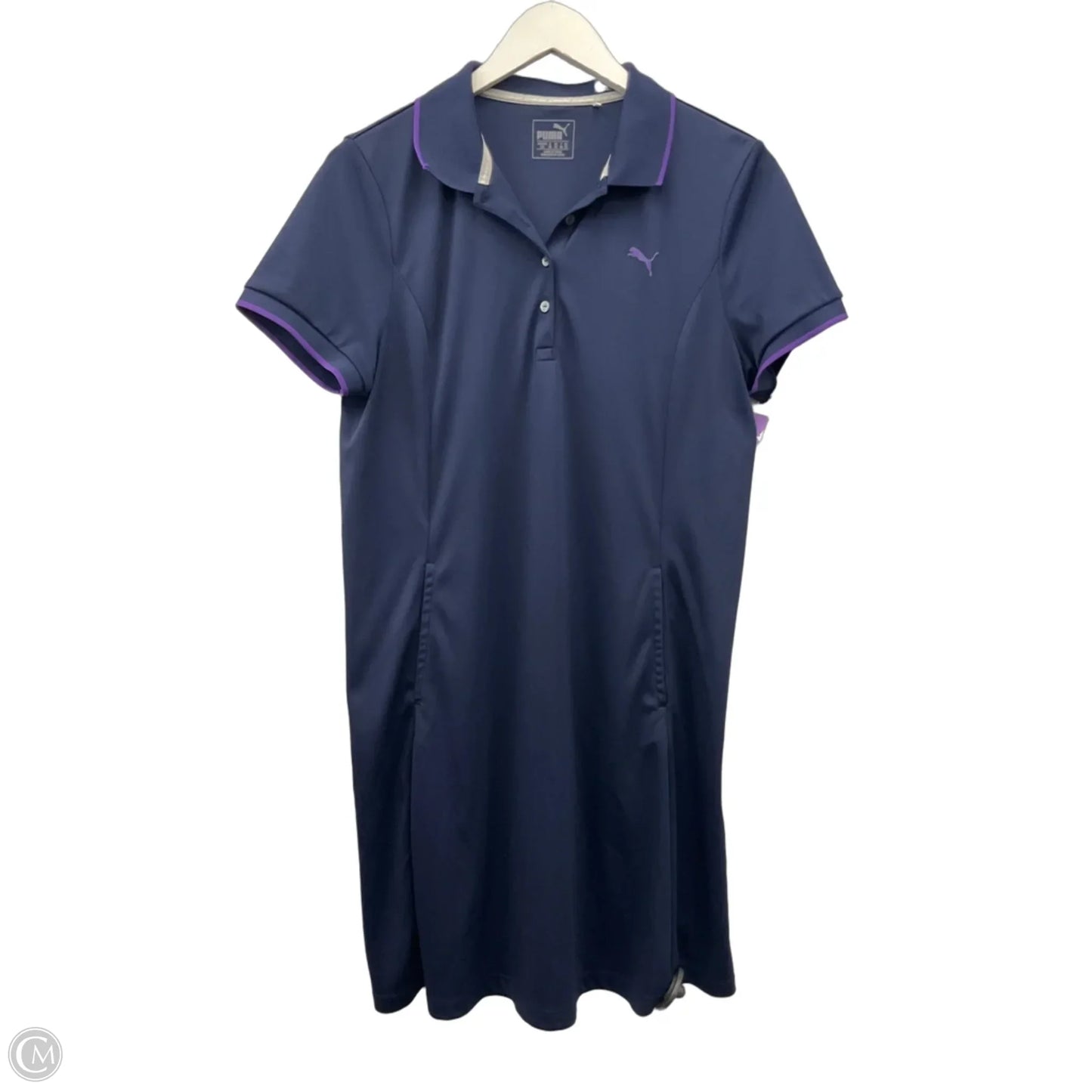 Athletic Dress By Puma In Navy, Size: L