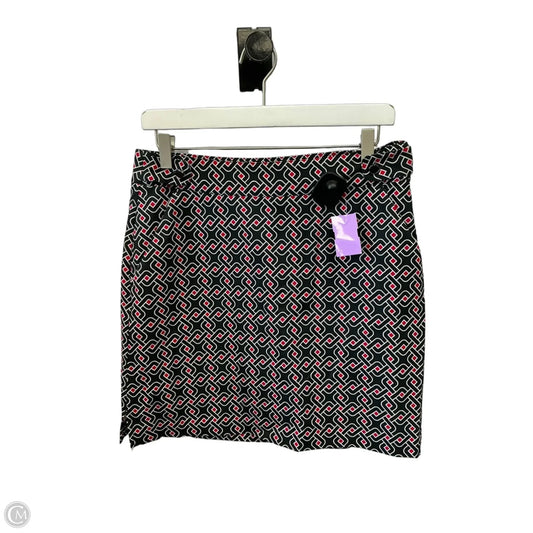 Athletic Skort By Clothes Mentor In Black & Red, Size: S